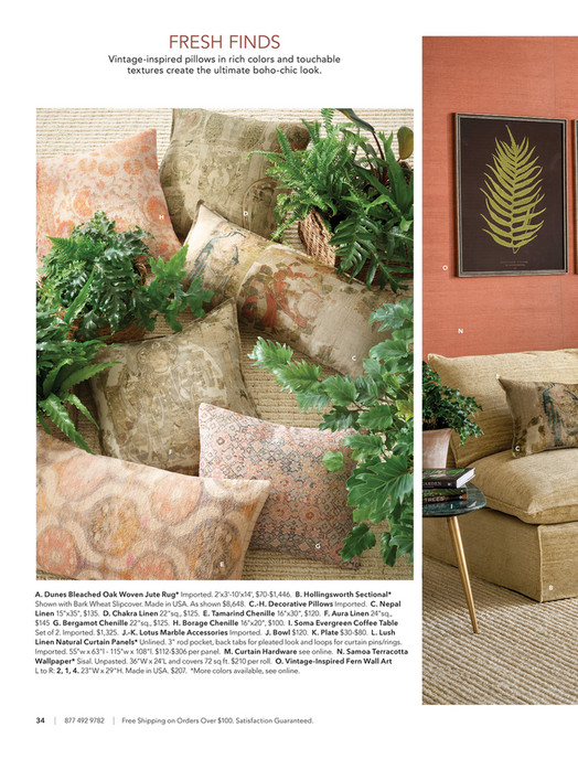 Annie Selke February 2021 Catalog Page 3435