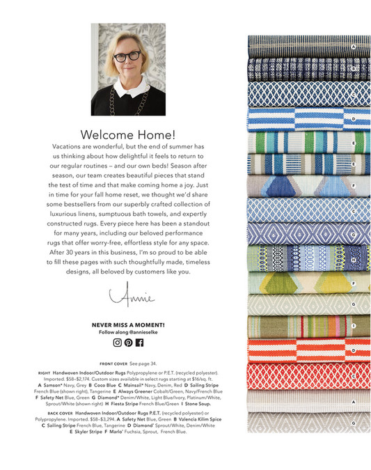 Annie Selke August 2023 Catalog Page 23