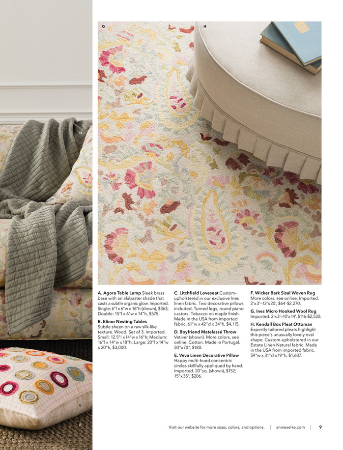 Annie Selke - Autumn 2017 Catalog - Bengal Hand Loom Knotted Wool Rug