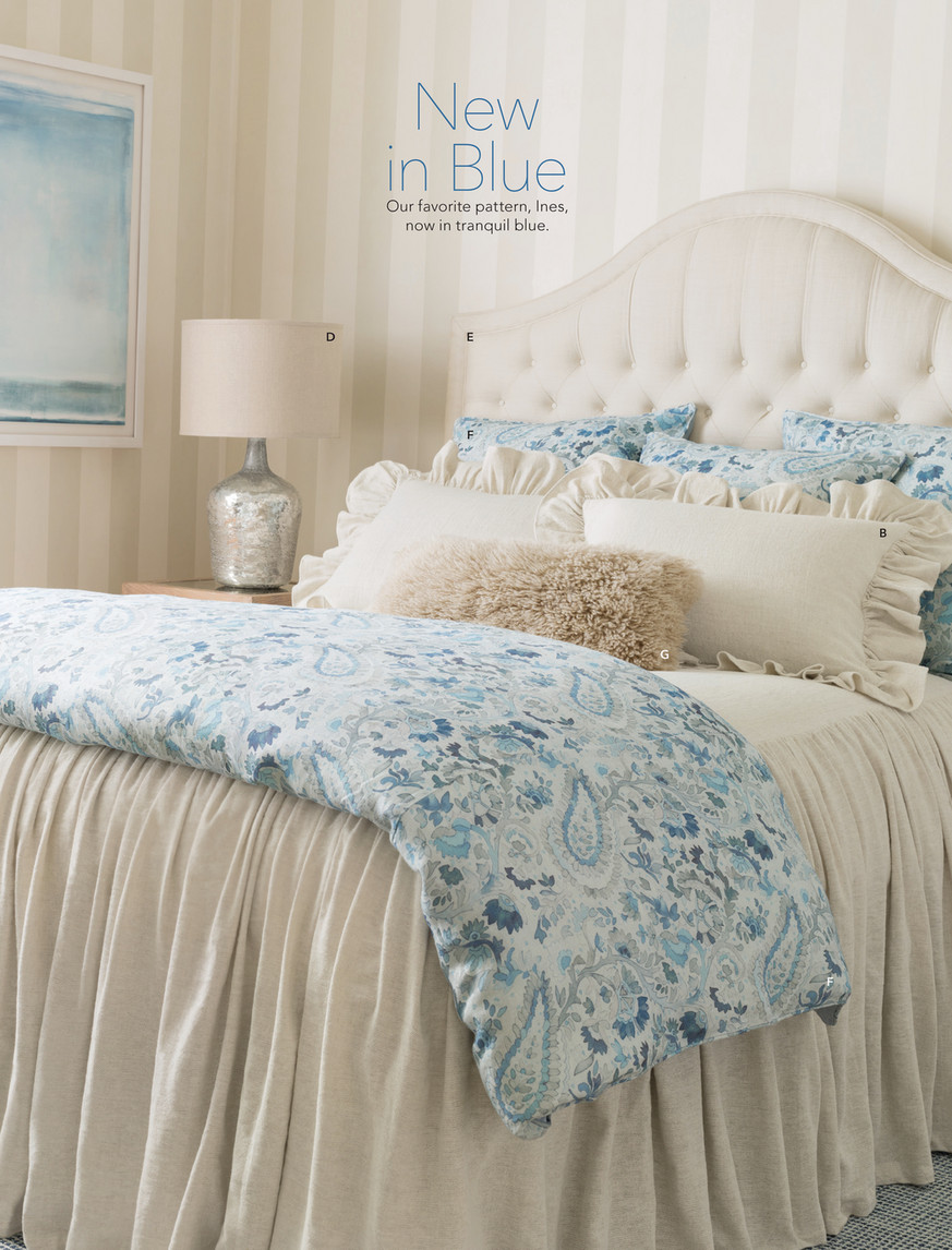 Annie Selke - Spring 2018 Catalog - Kenitra Robin's Egg Blue Hand